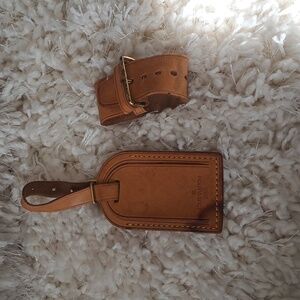 Louis Vuitton  Luggage Tag ONLY